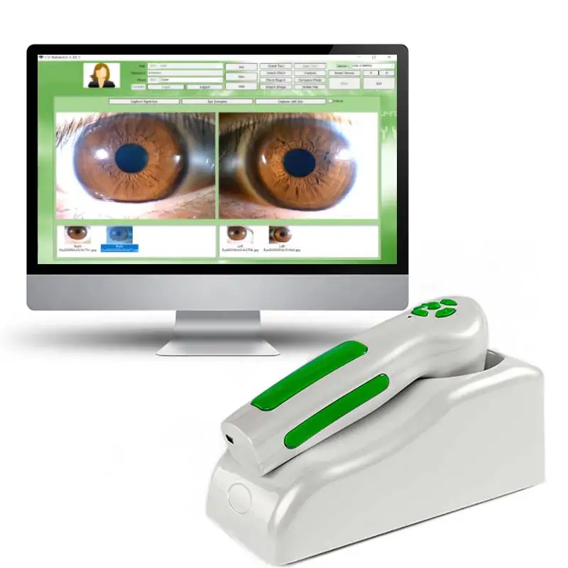 Portable Digital Analyzer Automatic Focus Test System Iridology Camera Eye Iriscope Health Care