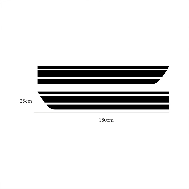 Для E46 E90 для автомобилей Mercedes Custom хромированная наклейка на боковую юбку персонализированный логотип рулон буква защитная Защита от царапин