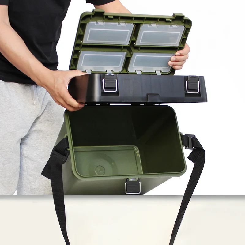 
Factory wholesale multi-function solution fishing gear temptation lure fixture storage fishing tackle box 