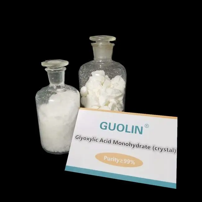 Быстрая доставка по лучшей цене 50% моногидрат глиоксиловой кислоты CAS 298-12-4