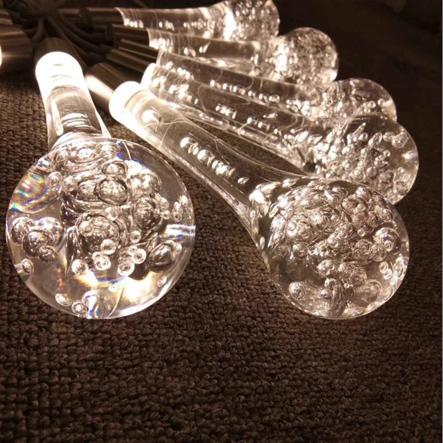 Large Gorgeous decorating led water drop ceiling decorative lighting for wedding decoration