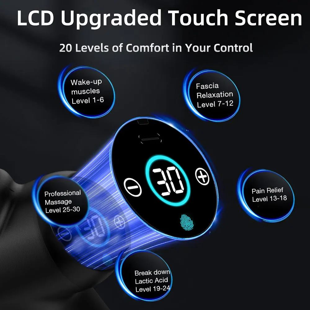 M0202 New Products 2024 High Qualified Customization Deep Tissue massage belt fascial gun hb 016 alibaba China Manufacturing