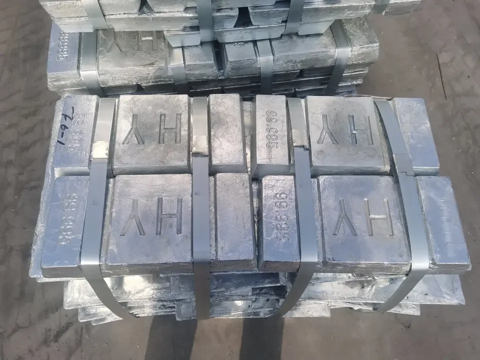 China Manufacturer Factory Price Metal Zinc Alloy Cadmium Ingots For Sale