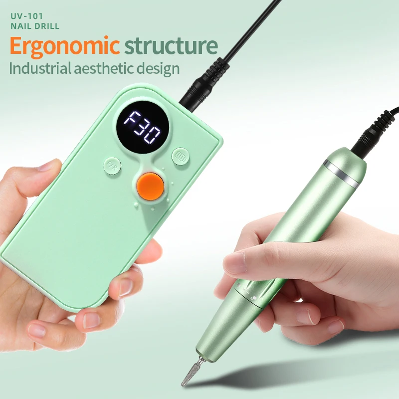 Electric Nails File Drill Manicure Pedicure Machine Naildrill Supplie Nails Salon Profession Products Oxxi Rechargeable 30000RPM