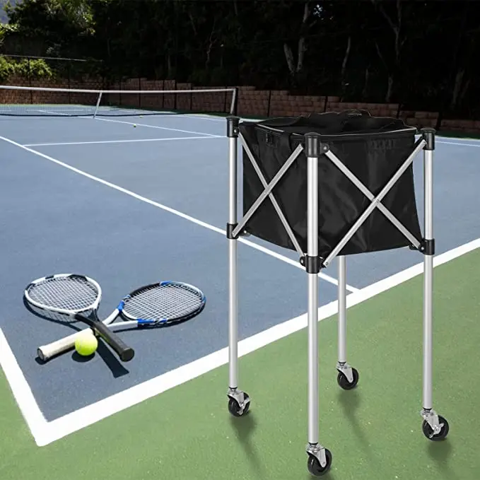 Дешевая портативная корзина для теннисных мячей оптовая продажа с фабрики баскетбола футбола тенниса Бейсбольного мяча на