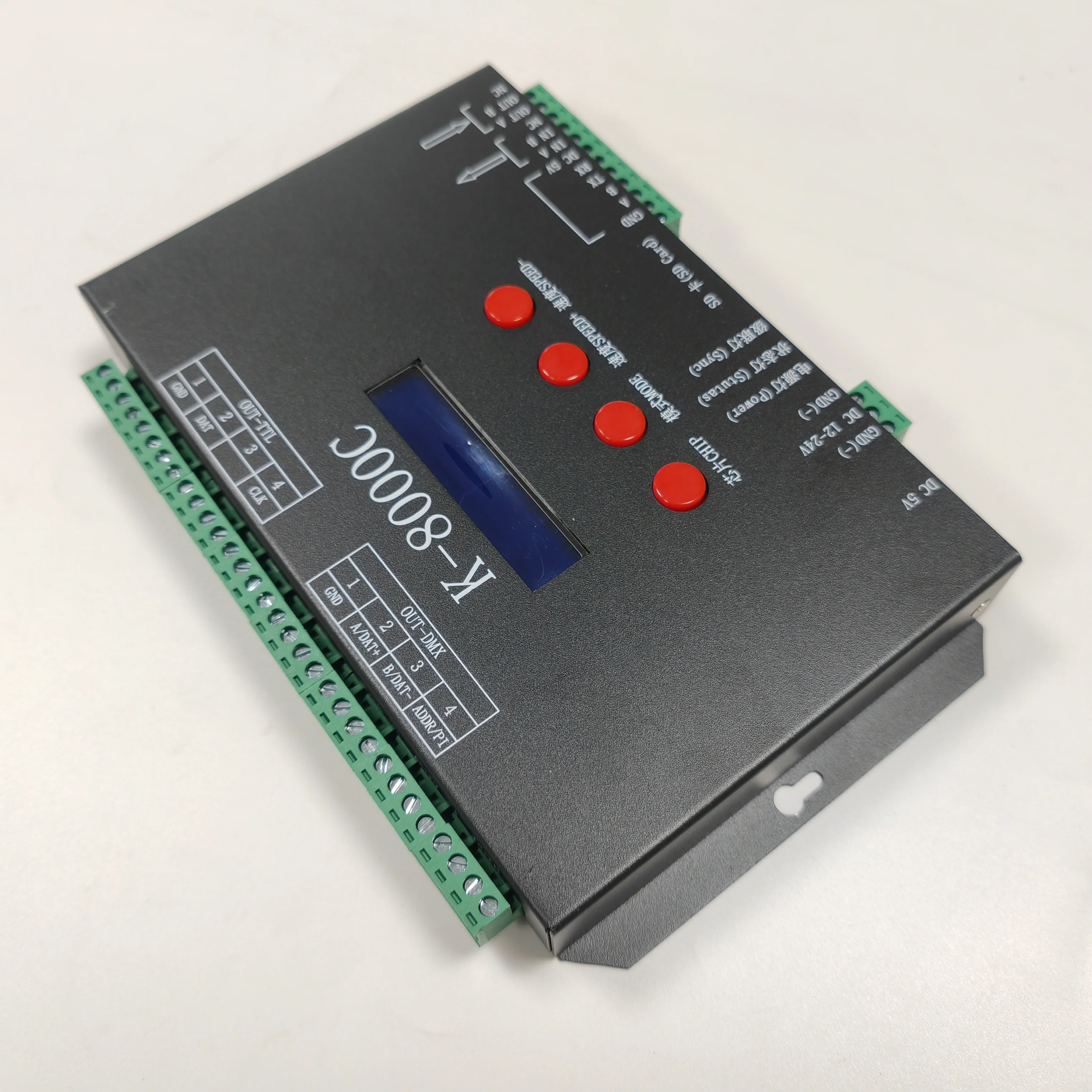 K8000C /K1000C /K4000C Programmable addressable controller for 12V/24V Silicone Neon Flex LED Light decoration