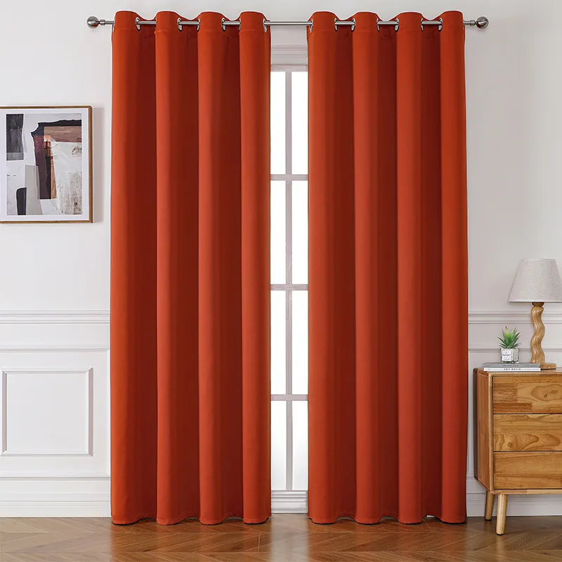 Hotel Home Office Indoor Blackout Living Room Darkening Custom Made Luxury Curtains