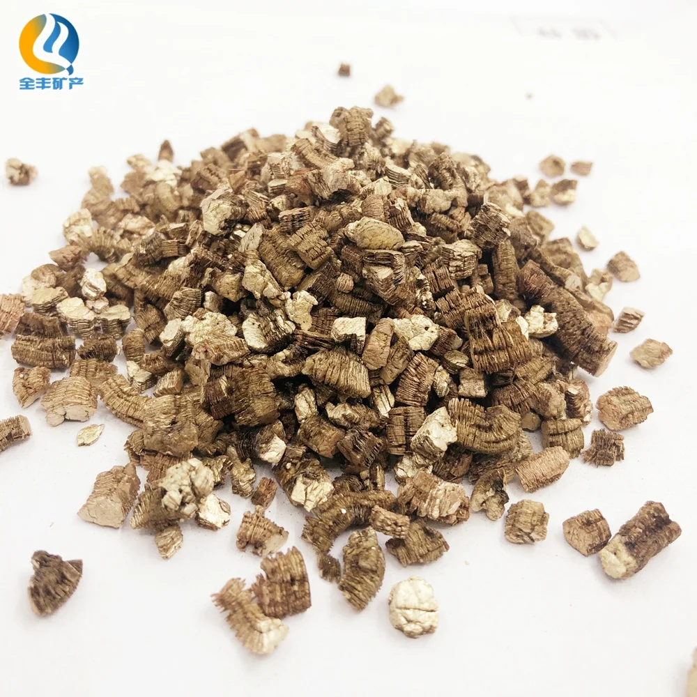 China expanded vermiculite for heat preservation heat insulation, sound-absorbing material use