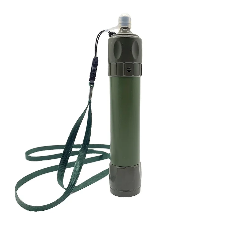 Hot sale portable water filter personal filter straw for survival emergency water filter