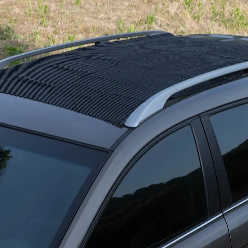 
100% Waterproof Car Roof Bag, Fits Vehicles with or without Roofracks 
