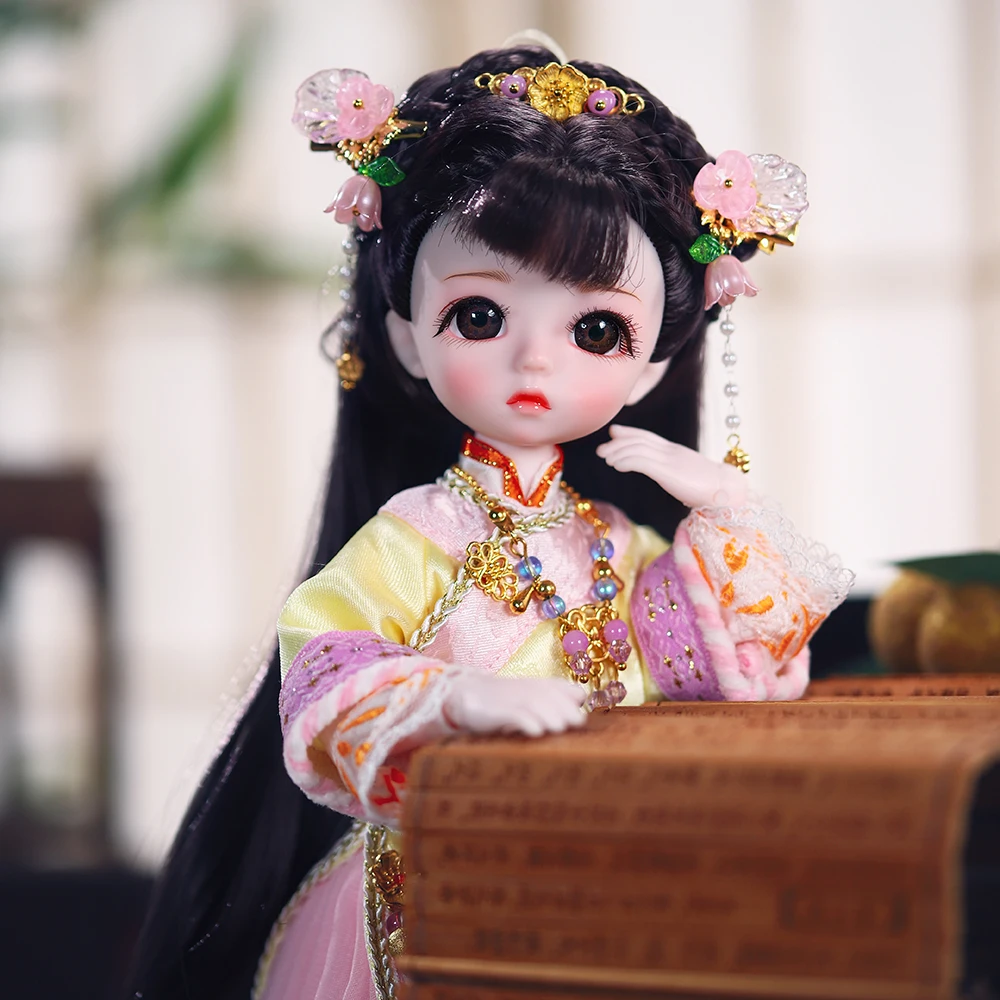 New Arrival 30cm bjd dolls plastic diy girls ball jointed dolls toys