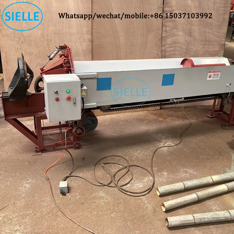 Automatic original bamboo slitting machine/break bamboo machine for sale/bamboo slitting machine price