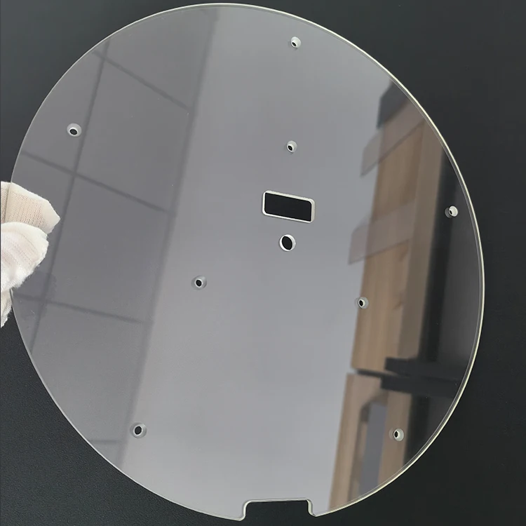 ultra thin borosilicate glass disc 2mm - 20 mm boro float sight glass window cover alkali acid resistance