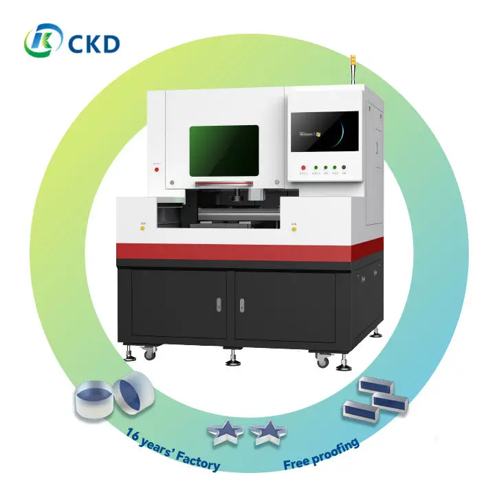 optical glass optical windows lens ultra fast high precision laser cutting and separating machine