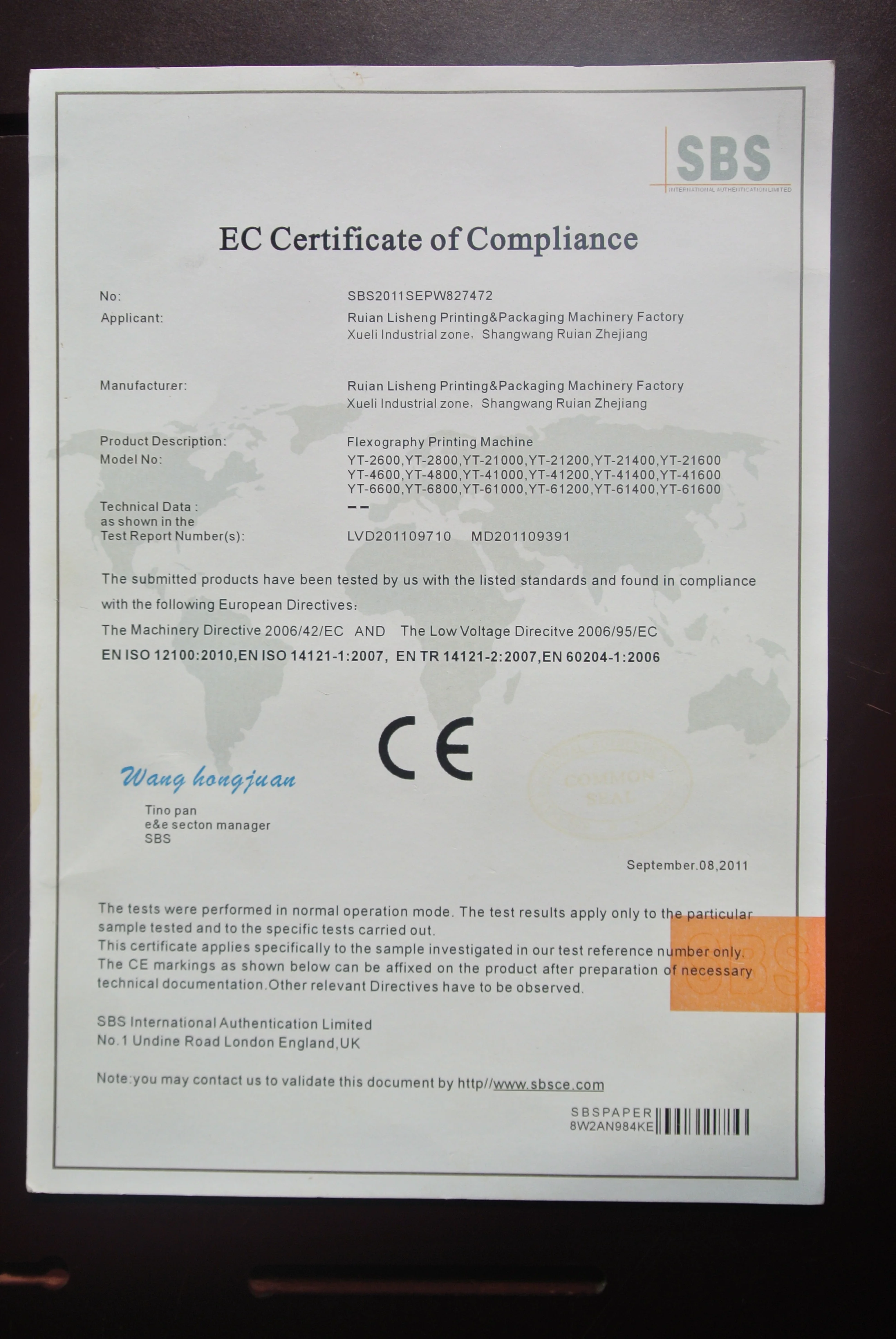 New style single color flexo printing machine and letterpress printer