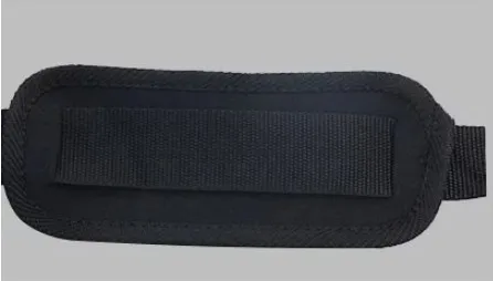 Weightlifting hot selling nylon exercise custom logo gym arm blaster