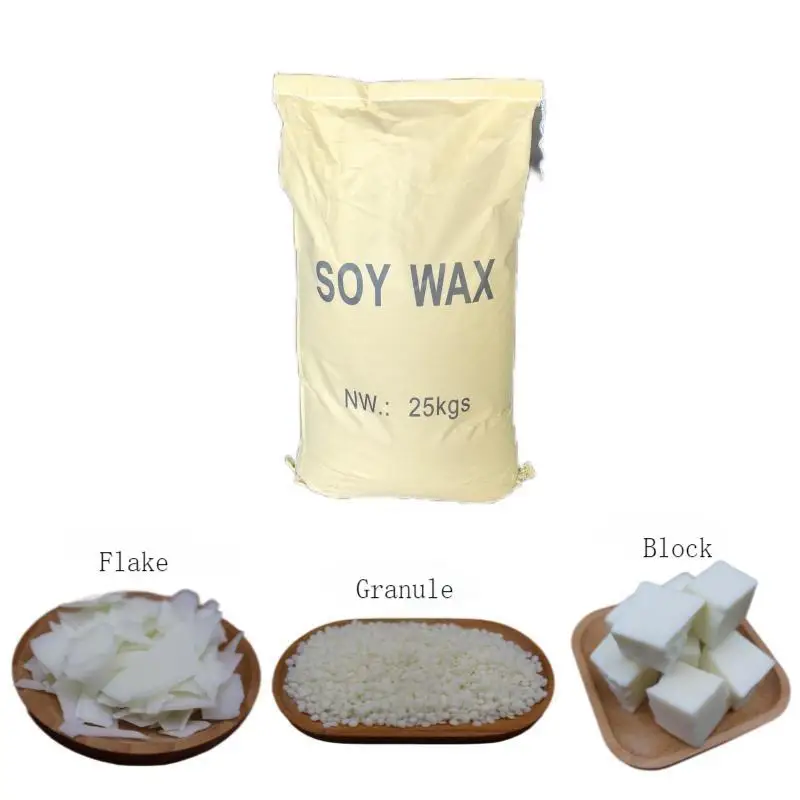 Pure Nature DIY Soy Wax Flakes Soy Soy Wax Chips Candle Making Wax Supplies for Candle Making Container Candles