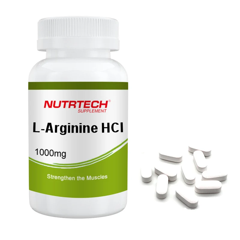 Bulk sport nutrition Supplements Amino Acid L-arginine 1000mg Tablet L arginine hcl
