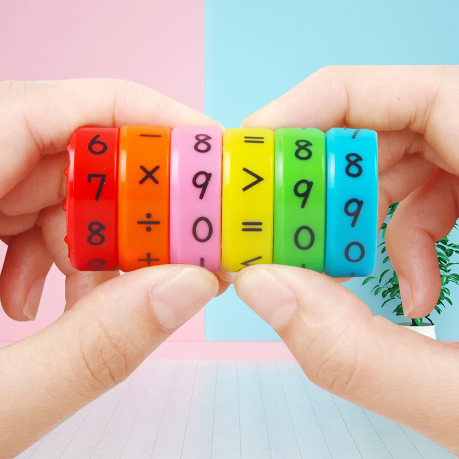 Montessori Preschool Learning Educational Toys Magnet MathToy Counting Game Numbers and Symbols Math Skills Educational Tools