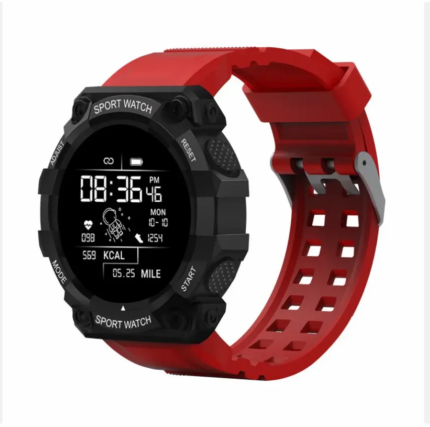 FD68 Smart watch touch sports bracelet information reminder step weather forecast custom dial