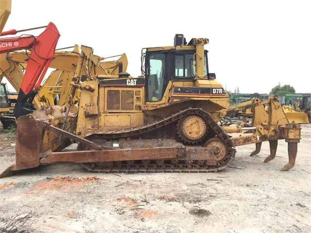 High Quality Caterpillar Bulldozer d7r d7g d7h,Cat Crawler Bulldozer With Ripper