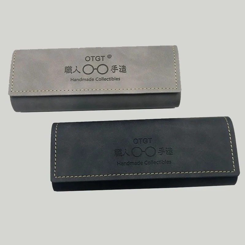 Лидер продаж с фабрики модный футляр индивидуальным логотипом кожаный для солнцезащитных