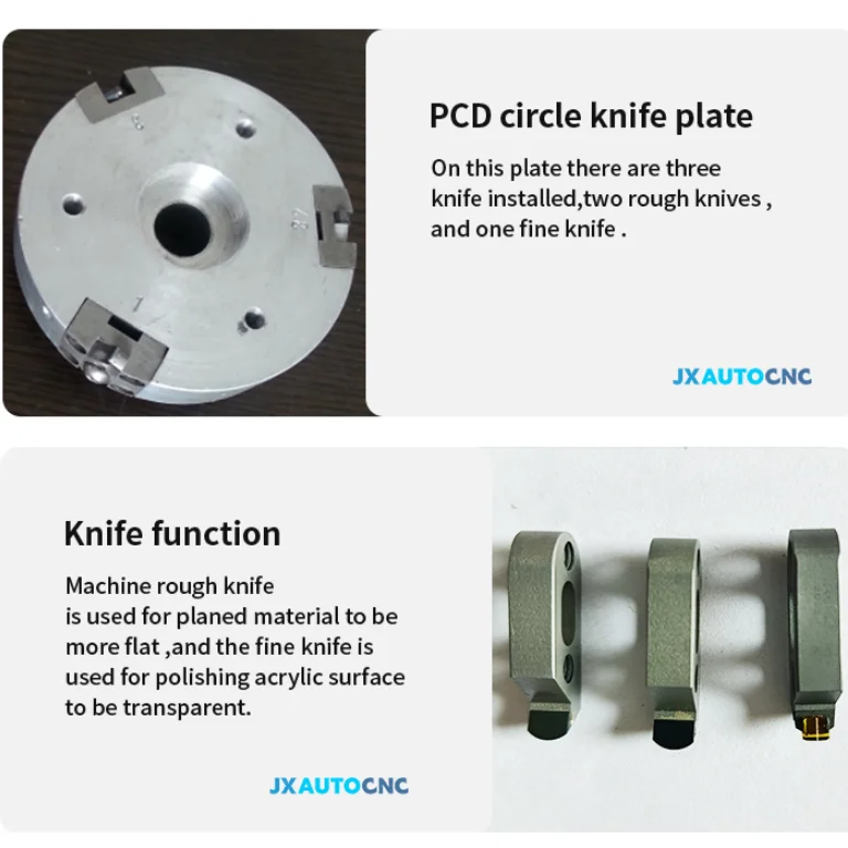 JX 2000 Wholesale Auto Matic Bevel Edge Diamond Polishing Acrylic Sheet