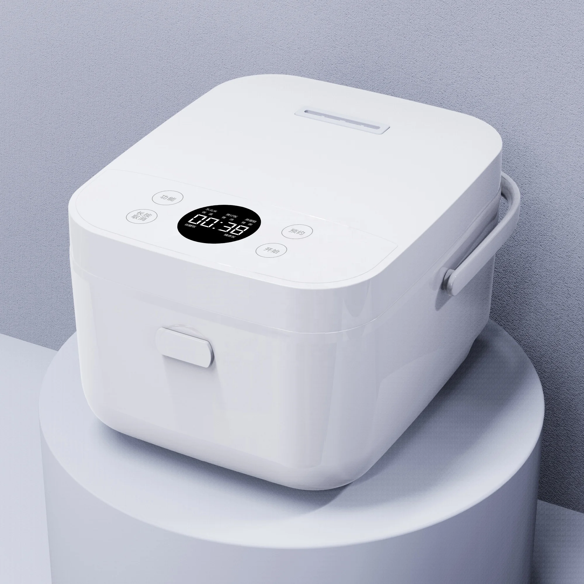 2023 New Design 3L Low Sugar Rice Cooker/electric Rice Cooker Smart Electric Customize Plastic Square Ceramic Household 500 220