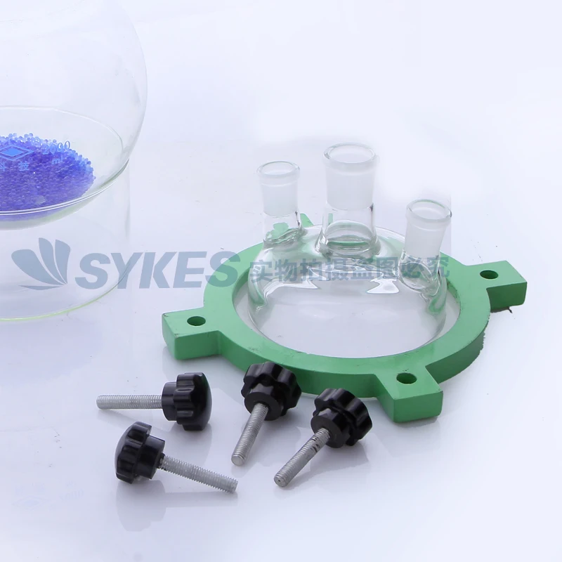 CE Certificated Factory Direct Sales 2L 2000ml Laboratory Glassware High Borosilicate Glass Open Mouth Reactor