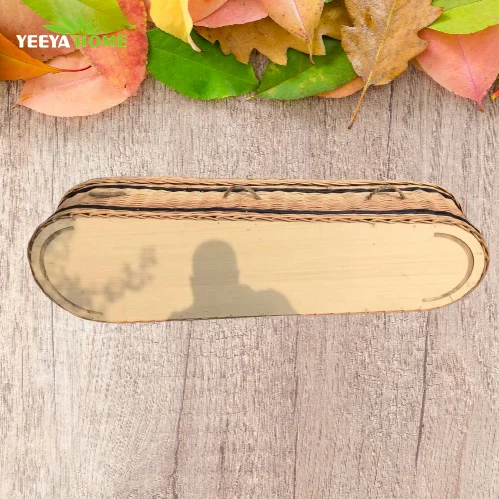 Eco-friendly Pod Light Weight Angular and Tapered Cane Basket Wicker Coffin Casket for Natural Burial