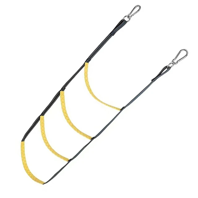 Guosong Marine Boat Rope Ladder Nylon 3 Steps 4 Steps Ladder Accessories for Boat Yacht