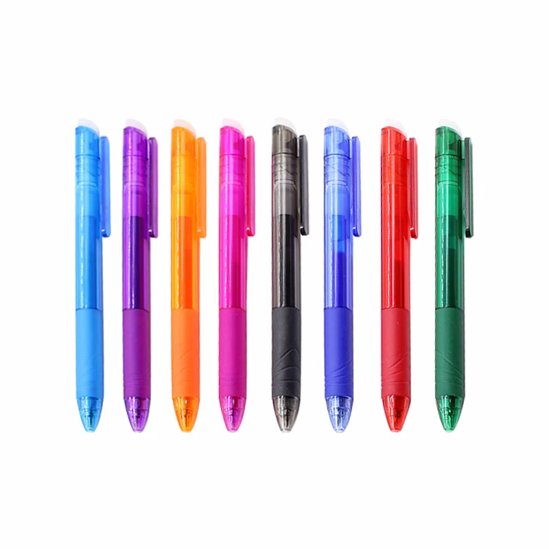 erasable Gel Pens, Retractable Clicker, 0.5mm/0.7mm fine point ballpoint pen
