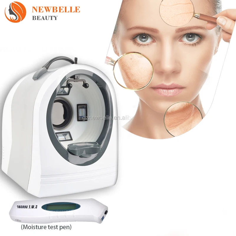 hot sell Scanner face facial 3D portable wireless skin analyzer magic mirror Scalp Microscope dermascope device for beauty salo