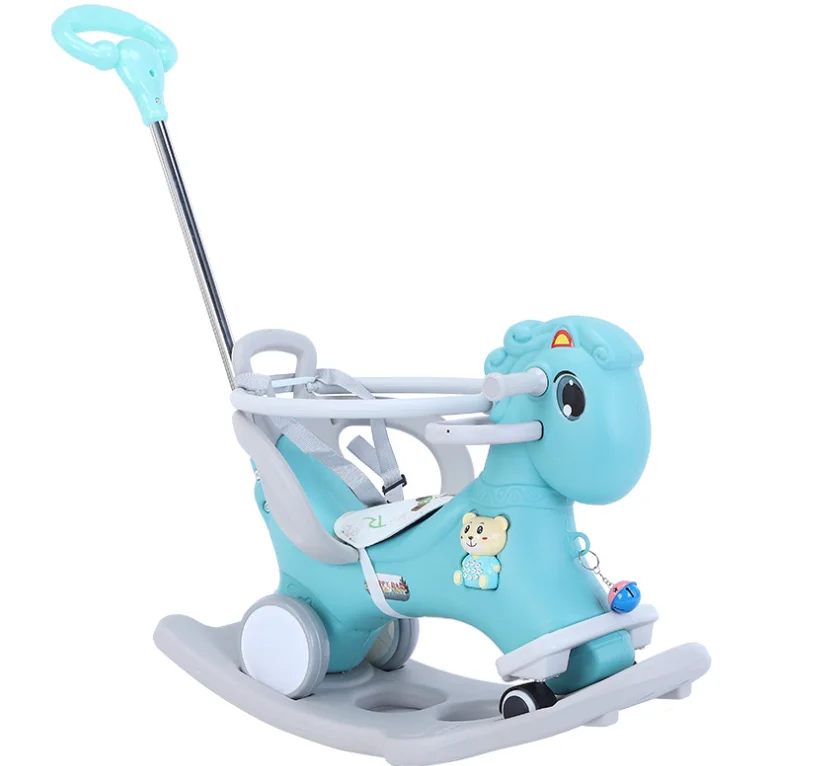 Indoor multifunctional baby household Trojan rocking chair