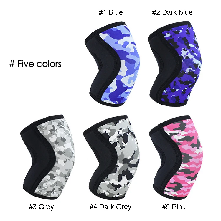 
Manufacturers outdoor sports support neoprene diving material knee pads protect 7mm 