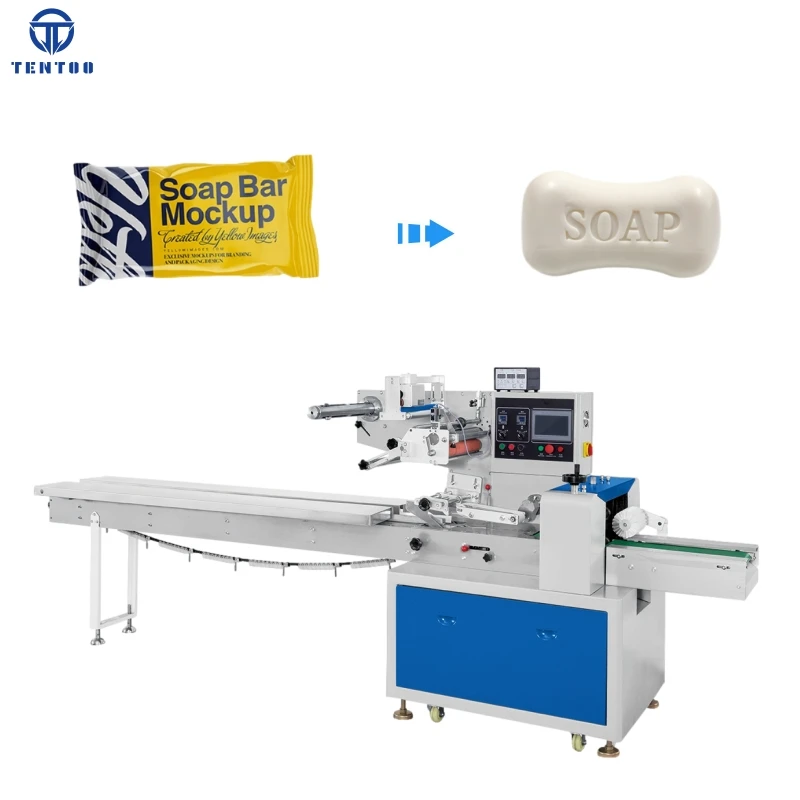 High speed small soap cartoon packing machine detergent soap toilet soap pillow packing machine