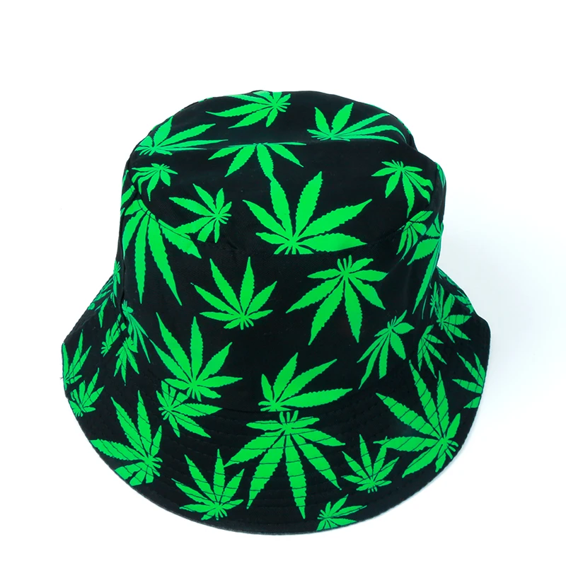
High quality unisex print double side wear bucket hat reversible fisherman hat many colours 