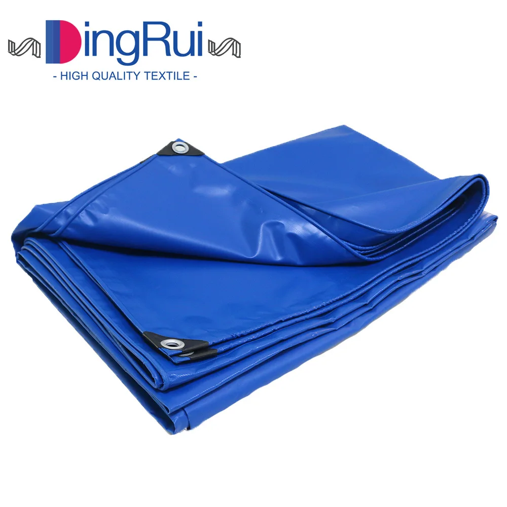 PVC  tarpaulin clip mesh matte composite fabric waterproof and moisture-proof sports goods tent fabric