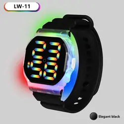 New Hot Selling Silicone Digital Watch for men and Women 2021 Youth 30m Waterproof LED Digital Sports Watch