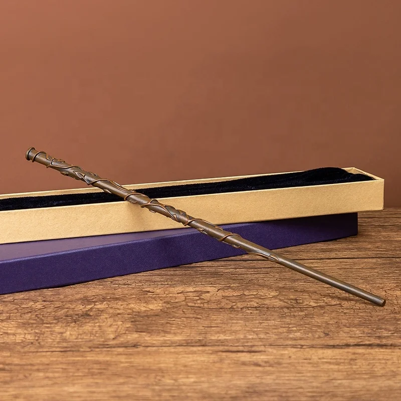 Wholesale Wizard Magic Wand Resin Wand Halloween Cosplay Costume Party Accessory with Gift Box