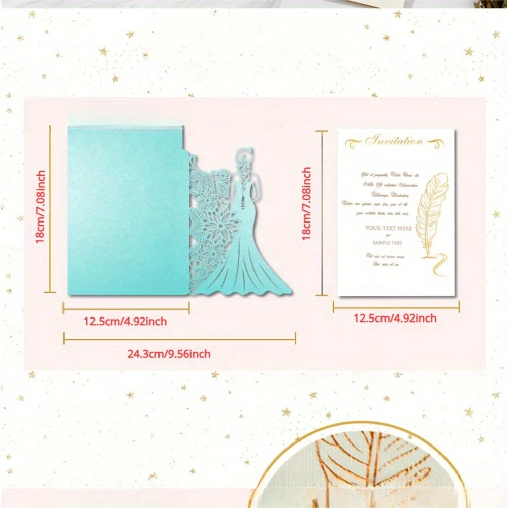 Hollowing Out Baptism Birthday Party Gift Invite Card,Custom Wedding Invitation Card,Greeting Deaigns Luxury Wedding Invitations