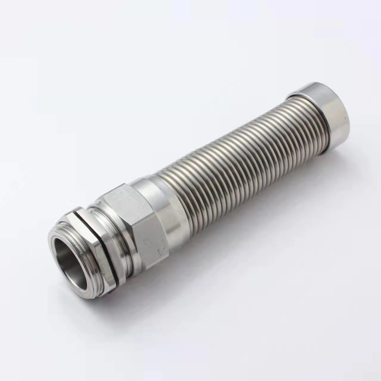 Hot selling high-quality bending cable gland stainless steel spiral flexible strain eliminating cable gland