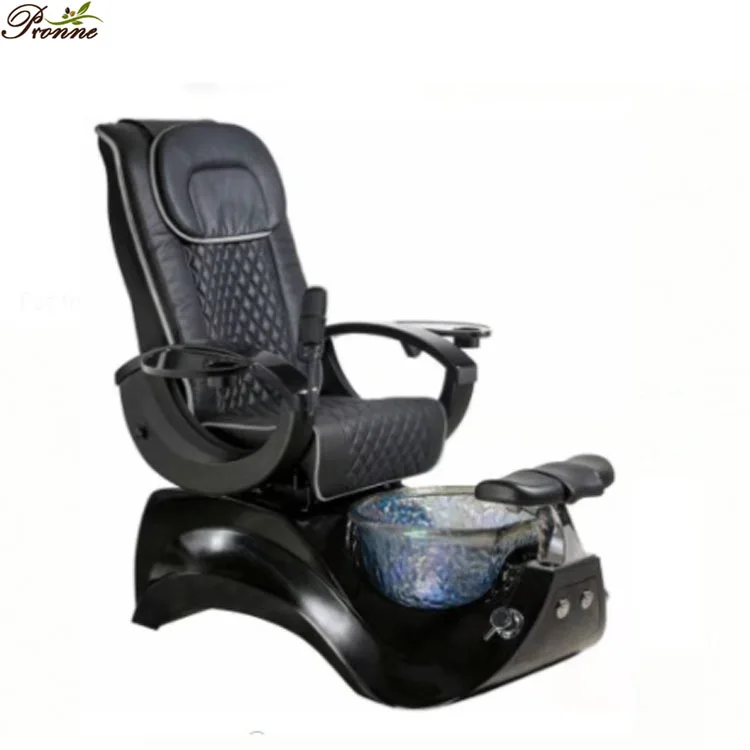 Pronnebeauty Hot selling popular good images royal t4 spa pedicure chairs with soaking basin