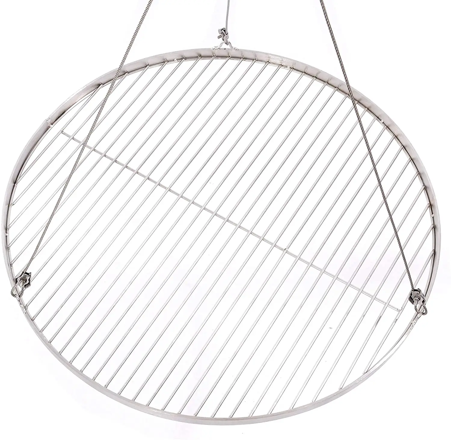 Outdoor tripod swivel rack 50cm heavy duty stainless steel campfire rack