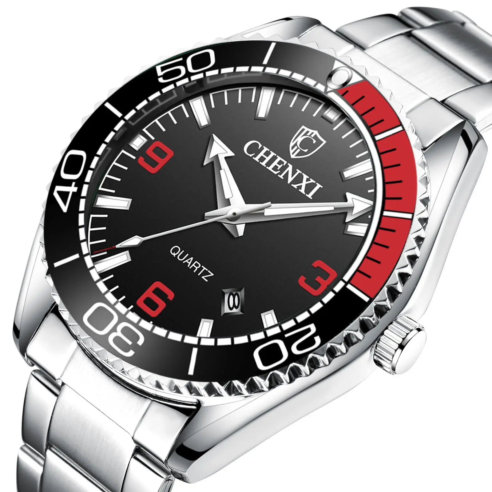 Hot Sale Colorful Men Quartz Watches Offer Price Stainless Steel Strap Men Wristwatches
