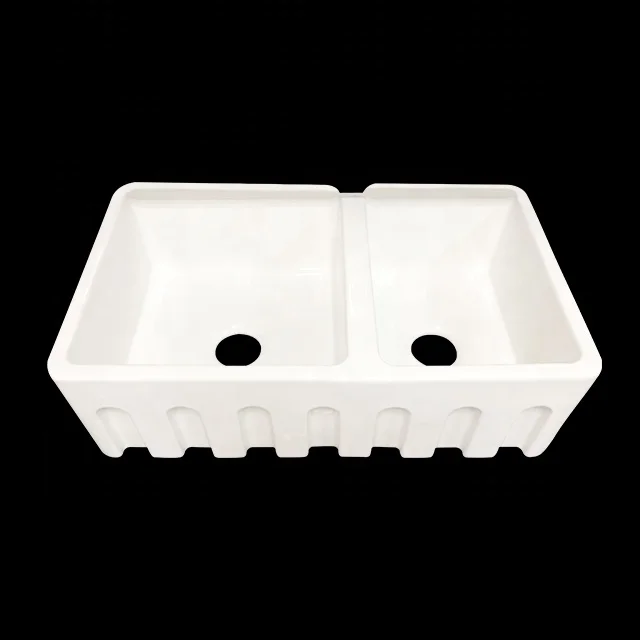 Quality Style Farm Sinks Bathroom Kitchen With Cheap Price Apron Front Ceramic Rectangular Sink kitchen sink