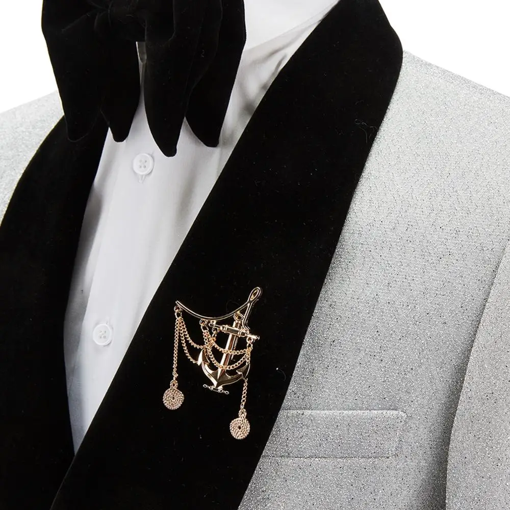 Высококачественный мужской деловой костюм Пиджак Приталенный мужской белый свадебный костюм