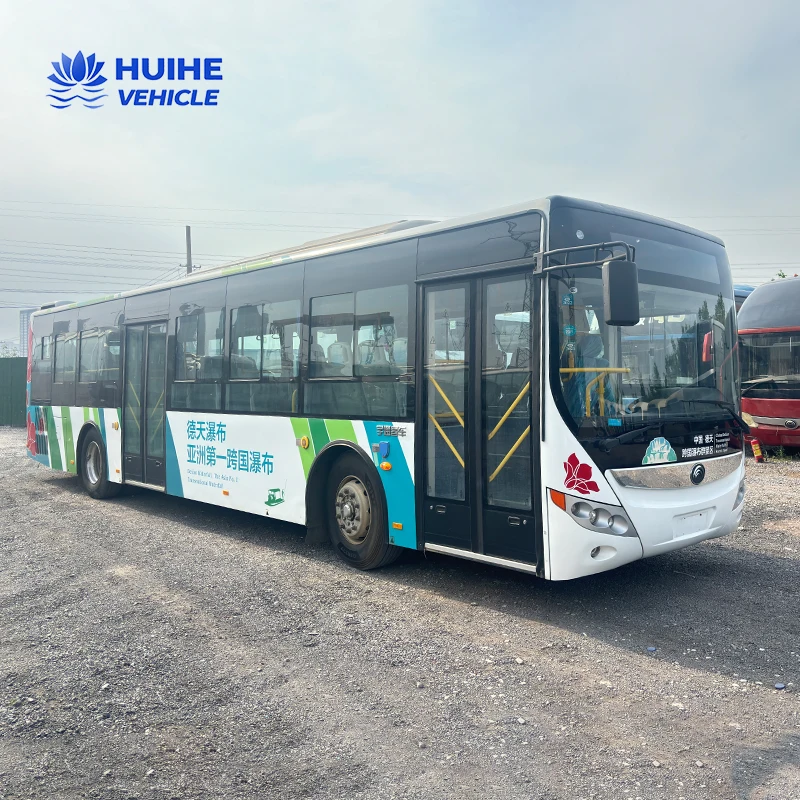 Second Hand CNG Gas City Buses CNG LNG Mini Bus Yu tong Used CNG Bus