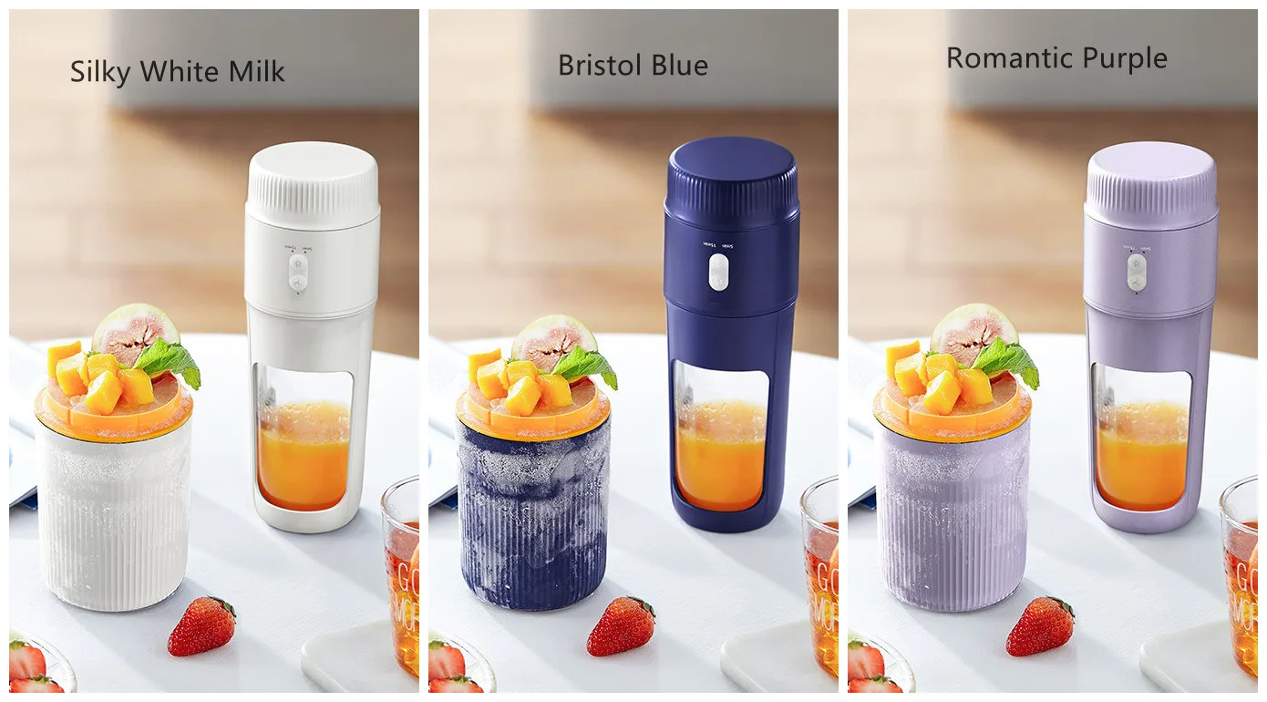 NEW design USB portable juicer fruit blender 340ml ice cream portable blender