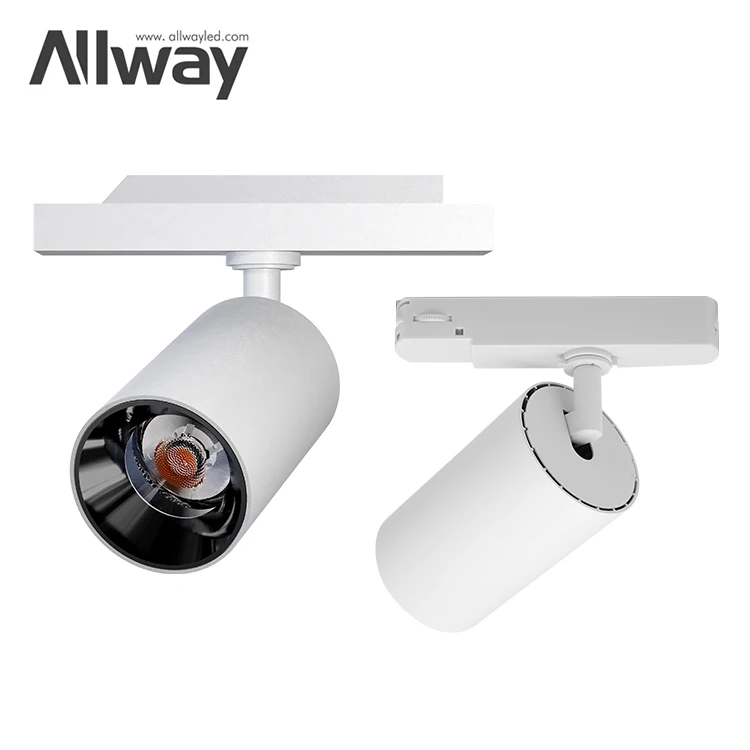 Коммерческое освещение ALLWAY Точечный светильник для помещений сцены торговый центр 10 Вт Круглый COB светодиодный Трековый